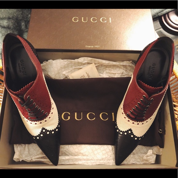 ❣️Rare Gucci 👠 Malaga Kid Oxford
Heels - Picture 5 of 7